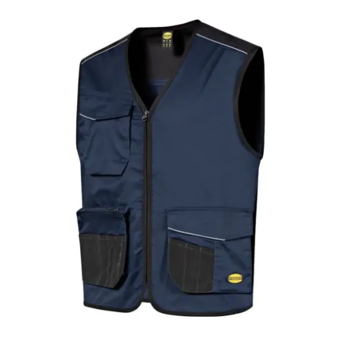 Gilet da Lavoro Stretch Multitasche Zip Intera Diadora Utility Vest Mover 2.0 702.183060