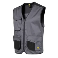 Gilet da Lavoro Stretch Multitasche Zip Intera Diadora Utility Vest Mover 2.0 702.183060