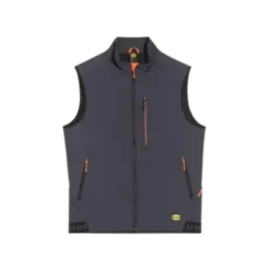Gilet da Lavoro Stretch Multitasche Zip Intera Diadora Utility Vest Shadow 702.182038