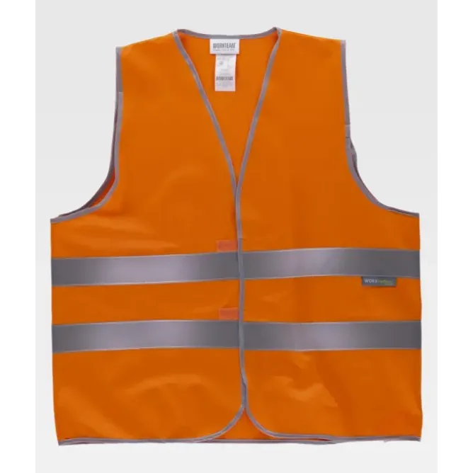 Gilet da Lavoro Workteam Alta Visibilità HVTT01