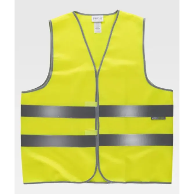 Gilet da Lavoro Workteam Alta Visibilità HVTT01