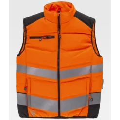 Gilet da Lavoro Workteam Imbottito Alta Visibilità C2951