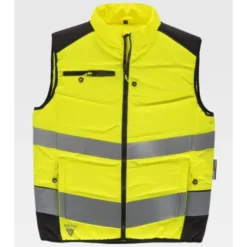 Gilet da Lavoro Workteam Imbottito Alta Visibilità C2951