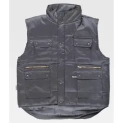 Gilet da Lavoro Workteam Imbottito Multitasche S3209