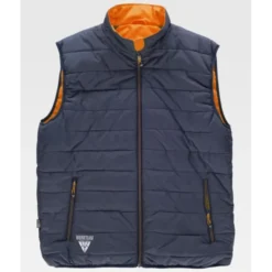 Gilet da Lavoro Workteam Imbottito Reversibile Alta Visibilità C8250