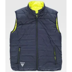 Gilet da Lavoro Workteam Imbottito Reversibile Alta Visibilità C8250