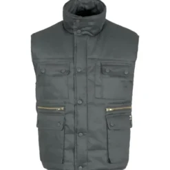 Gilet invernale multitasche imbottito in cotone - Workteam