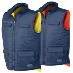 Gilet Reversibile alta visibilità Revers ISSA LINE - 04069