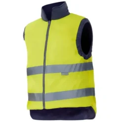 Gilet reversibile da Lavoro Alta Visibilità Multitasche Velilla 148
