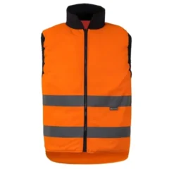Gilet reversibile da Lavoro Alta Visibilità Multitasche Velilla 148