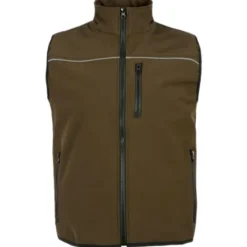 Gilet Workshell invernale multitasche con dettagli riflettenti - Workteam