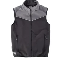 Gilet Workshell sportivo combinato a collo alto - Workteam