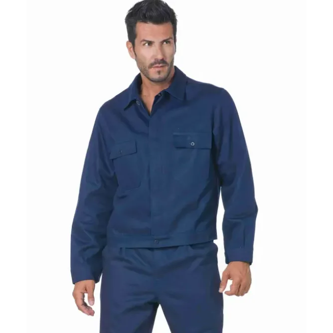 Giubbino da Lavoro 100% cotone Logica 9045BLU-L