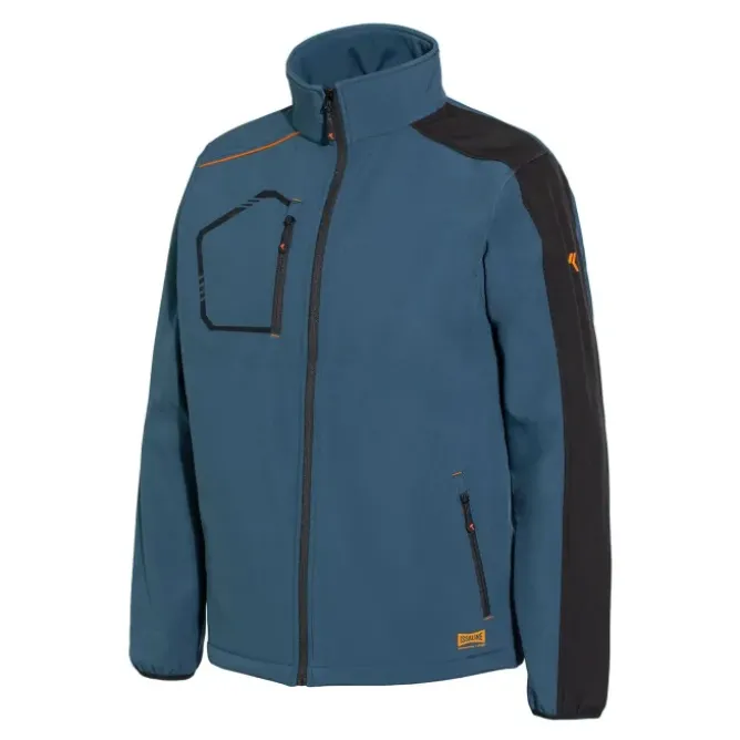 Giubbino da Lavoro Multitasche Softshell Issa Line Kind 04508B