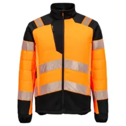 Giubbotto da Lavoro Alta Visibilità Multitasche Impermeabile Stretch Portwest T170