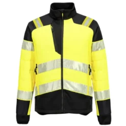 Giubbotto da Lavoro Alta Visibilità Multitasche Impermeabile Stretch Portwest T170