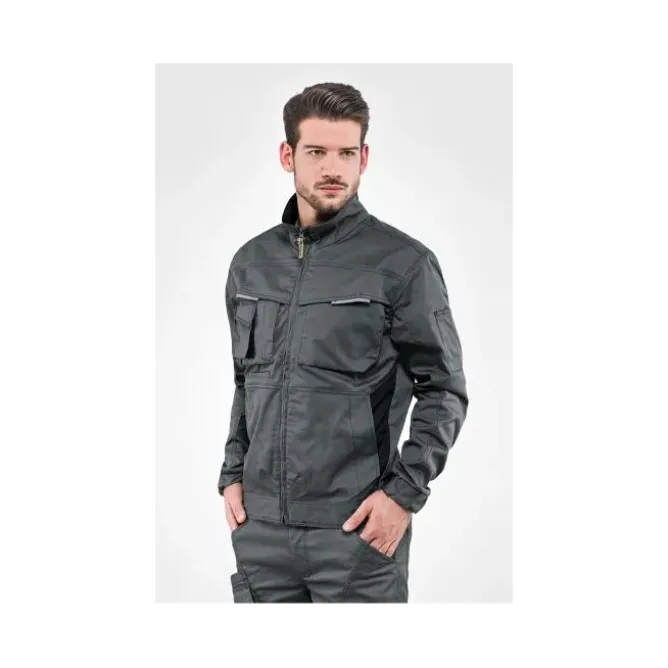 Giubbotto da Lavoro Multitasche Stretch Sottozero Smoke JT740G