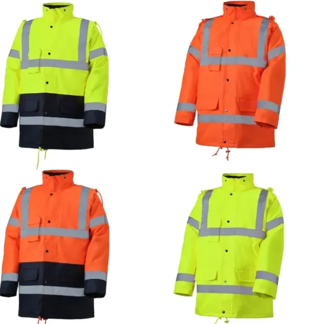 Giubbotto da Lavoro Neri alta visibilità imbottito 423033