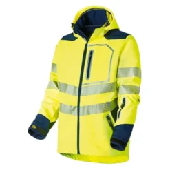 Giubbotto da Lavoro Softshell Alta Visibilità Multitasche Molinel Luklight 0514.9999.065