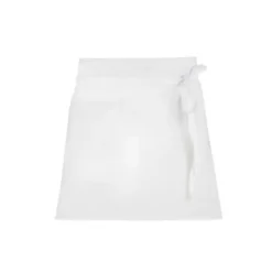 Grembiule Corto da Lavoro da Cuoco 100% Cotone Giblor's Bari Q8H00198
