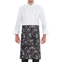 Grembiule corto da Lavoro Unisex 100% Cotone Giblor's Zagabria 19P08H480
