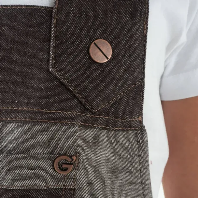 Grembiule da Lavoro 100% Cotone Multitasche Giblor's Luna Lady 22P01H069