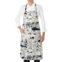 Grembiule da Lavoro Unisex 100% Cotone Giblor's Parigi 16P08H478