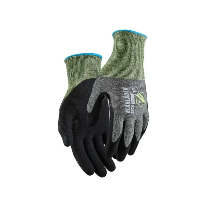 Guanti da Lavoro Blaklader rivestito in nitrile antitaglio livello B 29741471990010