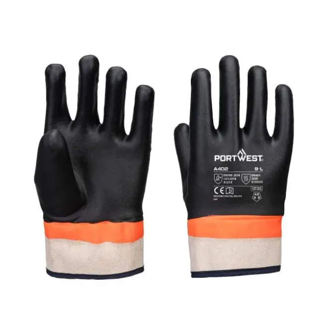 Guanti da Lavoro PVC Portwest Double Dipped A402