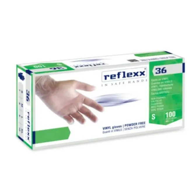 Guanti in Vinile senza polvere Reflexx R36