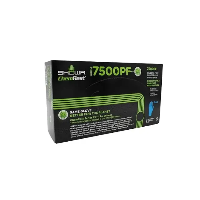 Guanti Showa in Nitrile Dispensador SH7500PF - 100 Pezzi