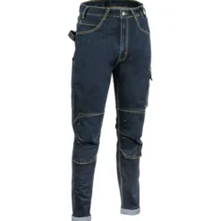 Jeans da Lavoro Stretch Elasticizzati Multitasche Cofra Quarteira V496-0-00