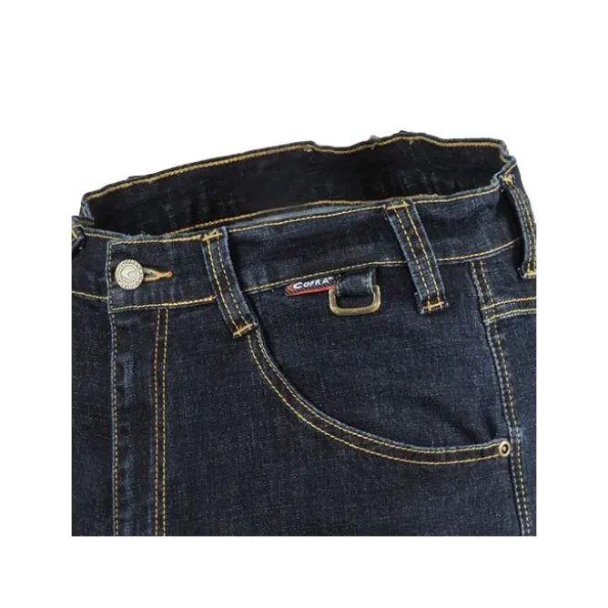Jeans da Lavoro Stretch Elasticizzati Multitasche Cofra Quarteira V496-0-00