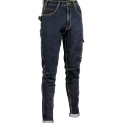 Jeans da Lavoro Stretch Elasticizzati Multitasche Cofra Cabries V495-0-00