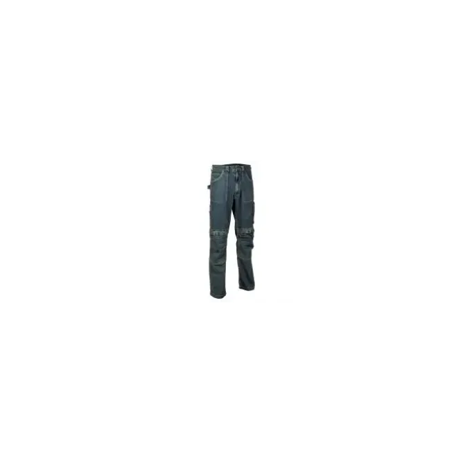 Jeans da Lavoro Stretch Elasticizzati Multitasche Cofra Dortmund V151-0-00