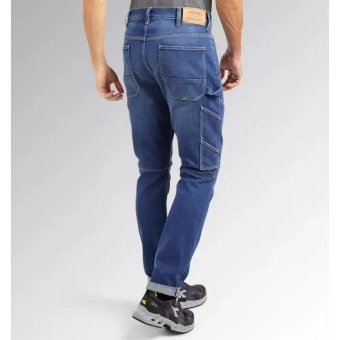 Jeans da Lavoro Stretch Multitasche Diadora Stone Ergo 702.179829