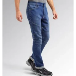 Jeans da Lavoro Stretch Multitasche Diadora Stone Ergo 702.179829