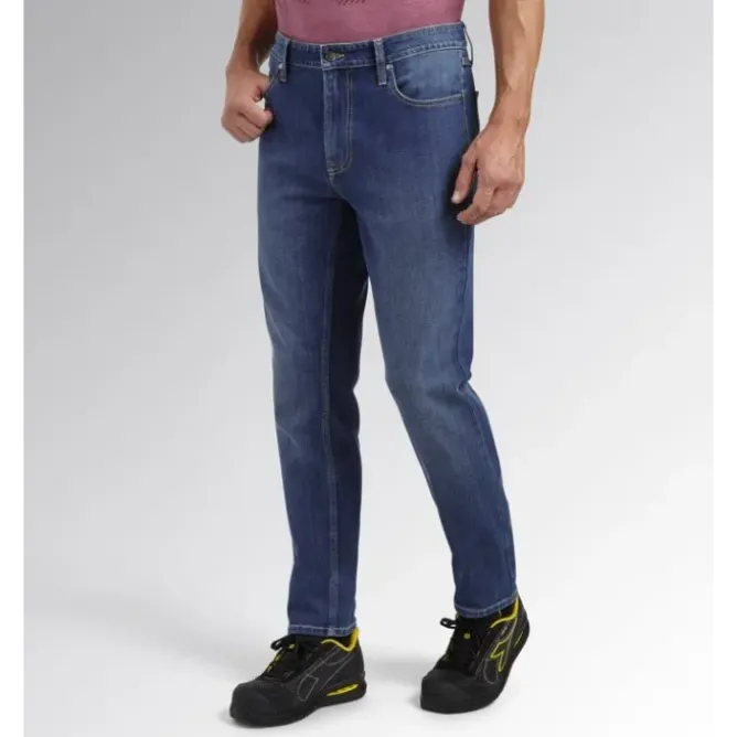 Jeans da Lavoro Stretch Multitasche Diadora Stone 702.179830