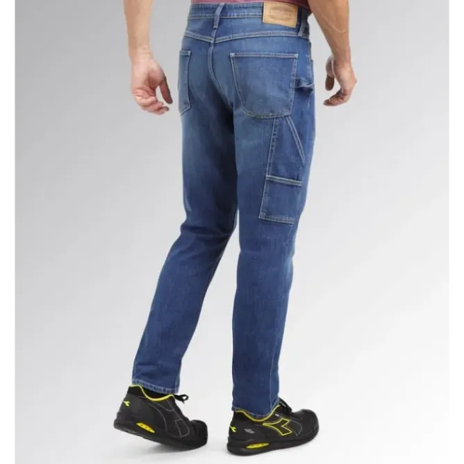 Jeans da Lavoro Stretch Multitasche Diadora Stone 702.179830