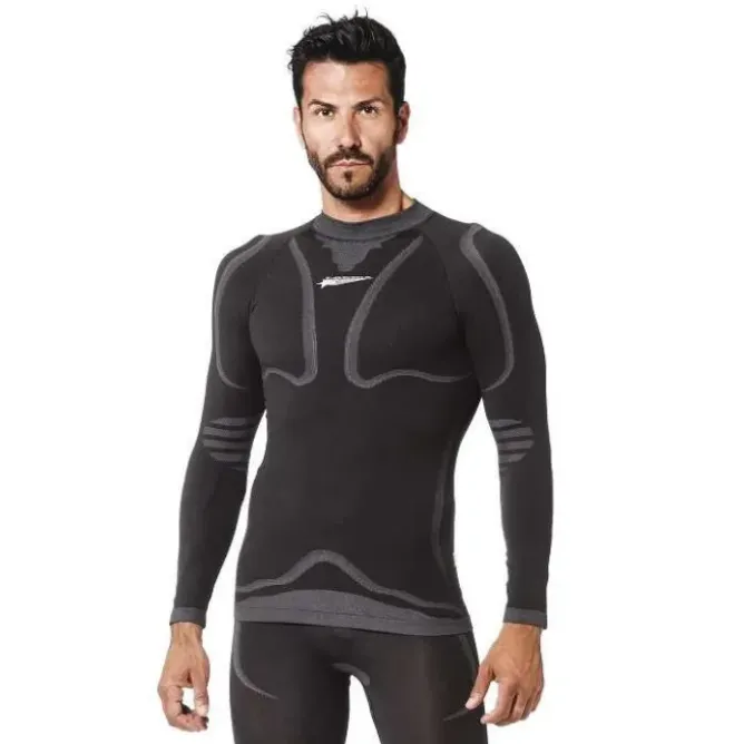 Lupetto da Lavoro Aderente Termico Manica Lunga 653S90 Logica PAMPERO-L/XL