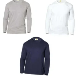 Maglia da lavoro 100% Cotone Manica Lunga Logica GS2500/1-L