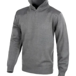 Maglione sportivo collo alto chiusura mezza zip - Workteam