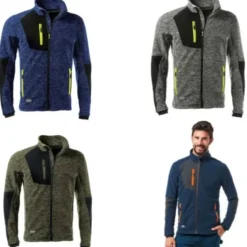 Micropyle da lavoro Stretch zip lunga Multitasche Logica MADEIRA1-L