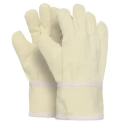 5 Paia - Guanti da lavoro Anticalore Aramidici - Issa Line 07290