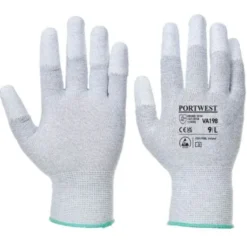 24 Paia - Guanti da Lavoro Antistatico con Dita in PU - VA198 Portwest