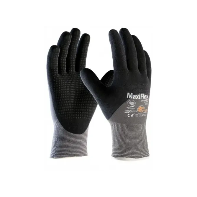 12 Paia - Guanti da Lavoro ATG Maxiflex Endurance in Nitrile 42-845