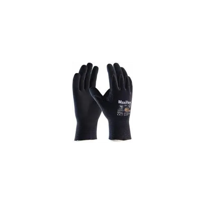 12 Paia - Guanti da Lavoro ATG Maxiflex Cut in Nitrile 34-1743