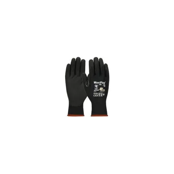 12 Paia - Guanti da Lavoro ATG Maxiflex Cut in Nitrile 34-1743