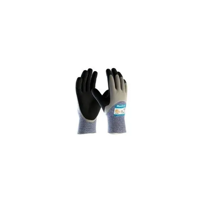 12 Paia - Guanti Da Lavoro ATG Maxicut Oil In Nitrile 34-505