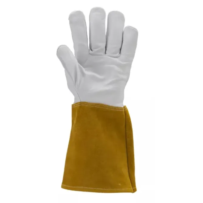 10 Paia - Guanti Da Lavoro Coverguard In Pelle Euroweld 1WEL10 Saldatore